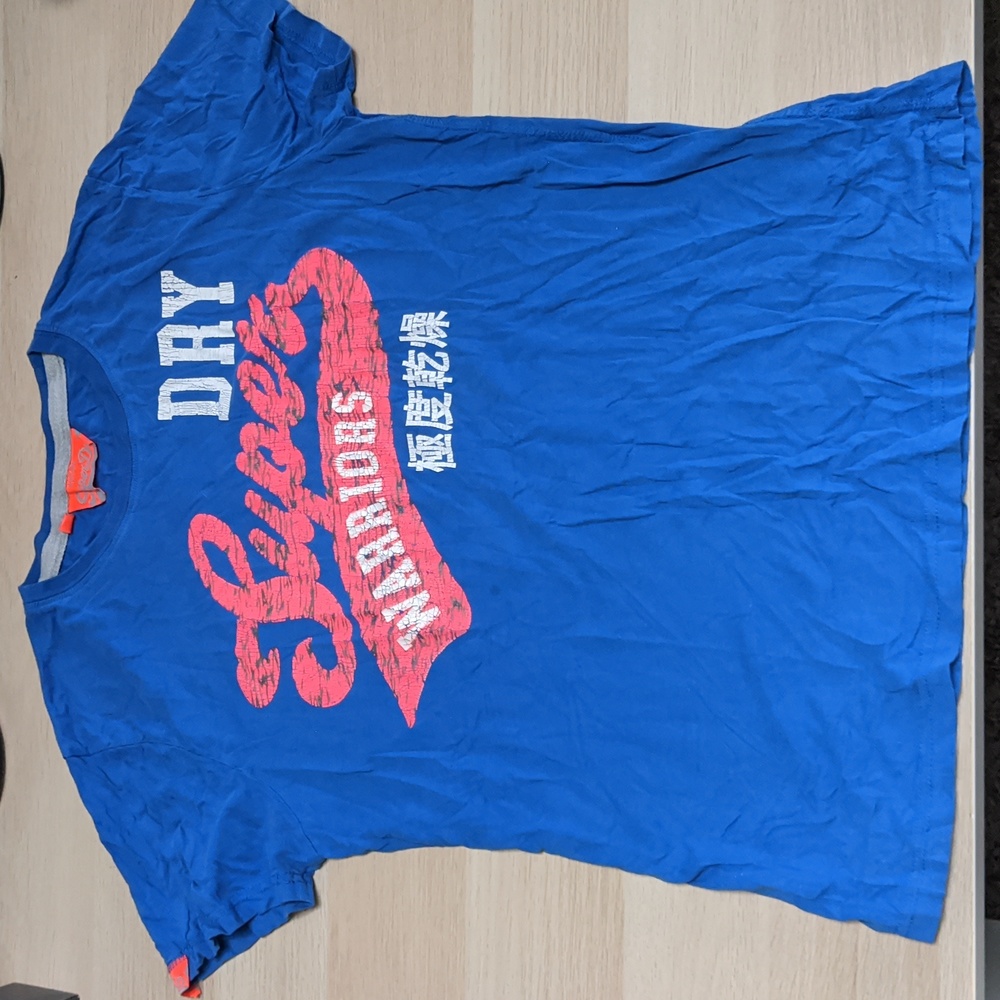 Blue Superdry T shirt XL